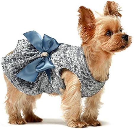 Fitwarm Nakış Köpek Elbiseler Pet Giyim Balo Köpek Elbise Kedi Doğum Günü Doggie Parti Kıyafeti