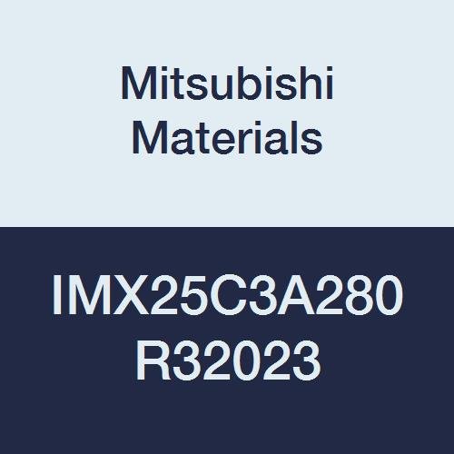 Mitsubishi Materials IMX25C3A280R32023 IMX25 Serisi Alüminyum Alaşımları için Soğutucu Deliksiz Karbür Değiştirilebilir Uçlu