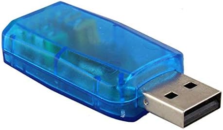 Voluxe USB Ses Kartı. Siyah Harici Hoparlör Pc USB Ses Kartı Ses Hoparlör Harici Ses Kartı, Ev Kullanımı için Yükseltilmiş