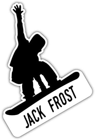 Jack Frost Pennsylvania Kayak Maceraları Hatıra 4 İnç Vinil Decal Sticker Kurulu Tasarım