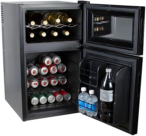 Kalorik 2'si 1 Arada Bira veya Soda ve Şarap Buzdolabı Soğutucusu (WCL 42513 BK) 2 Ücretsiz Buz Tepsili