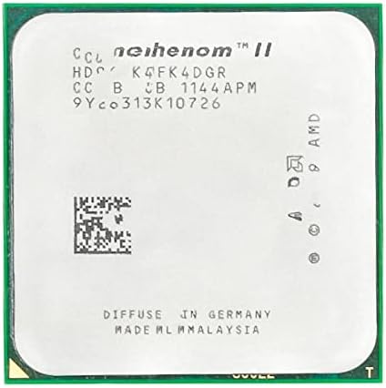 WMUIN CPU İşlemci X4 960 T CPU İşlemci Dört Çekirdekli 3.0 Ghz/ 6 M / 95 W Soket AM3 AM2 + Bilgisayar Donanımı