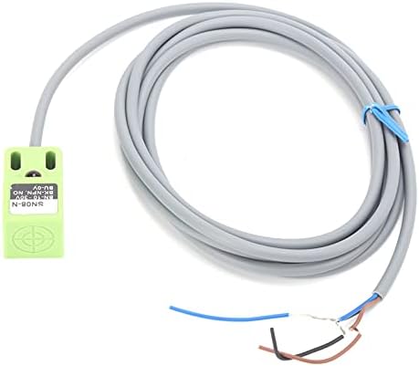 Berm Yakınlık Anahtarı, ABS Plastik ve Kablo SN08-N -25~ + 70℃ 3 Telli Yakınlık Anahtarı