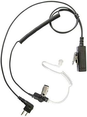 Motorola GP68 İki Yönlü Radyo için Tek Telli Akustik Tüp Gözetleme Kulaklık Kulaklık