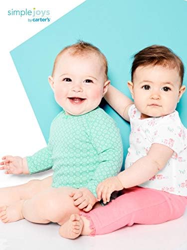 Carter'ın Bebek Kızlarından Basit Sevinçler 5'li Paket Uzun Kollu Bodysuit