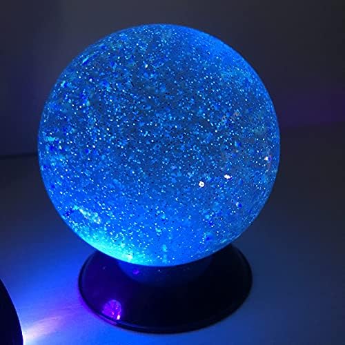 DSJUGGLİNG 75mm Glitter UV Akrilik Hokkabazlık Topu İletişim Hokkabazlık / Profesyoneller ve Sahne Performansı için harika