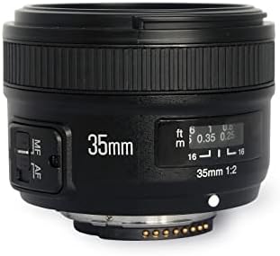 YONGNUO YN35MM F2 Otomatik Odaklama Lens Geniş Açı Sabit Başbakan Lens Nikon DSLR Kameralar ile Uyumlu