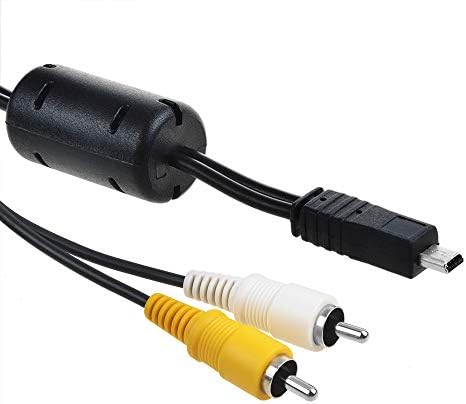 SupplySource AV A/V TV Video kablosu Kablosu Kurşun için Sony Cybershot Kamera DSC-W330 S DSC-W320 B