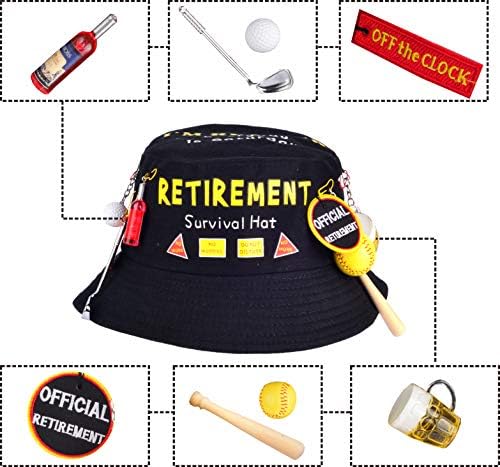 Emeklilik Partisi Hayatta Kalma Şapkası, Resmi Olarak Emekli Kanat ve Şapka Siyahı, Emekli Etkinlik ve İş Partisi için Emeklilik