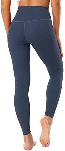 BAYAN MOLY Yüksek Bel Egzersiz Tayt Kadınlar ıçin Tereyağlı Yumuşak Yoga Pantolon Karın Kontrol Atletik 32