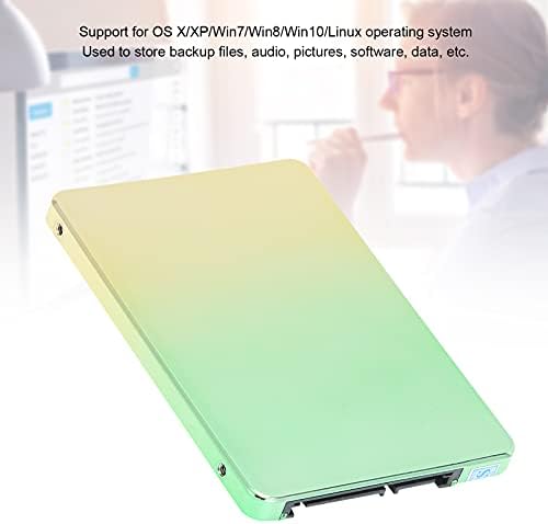2.5 in SSD, İyi Uyumluluk Katı Hal Diski ABS Kabuk Dosya Yedekleme için Veri Depolama için Taşınabilir (1)