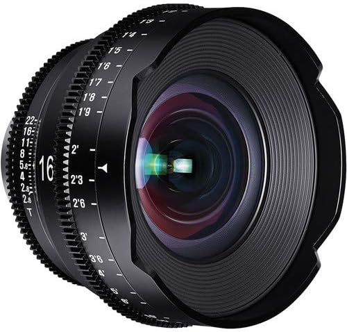XEEN tarafından ROKİNON 16mm T2. 6 Profesyonel Cine Lens için Sony FE Dağı (Siyah) ile Rokinon Xeen 6-Lens Carry-On Kılıf