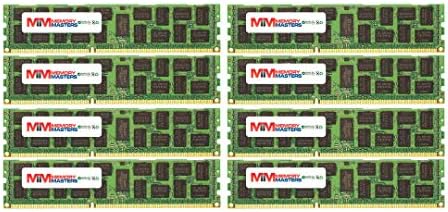 MemoryMasters 128 GB (16x8 Gb) DDR3-1600 MHz PC3-12800 ECC RDIMM 1rx4 1.5 V Kayıtlı Bellek için Sunucu / İş İstasyonu