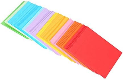 Origami Kağıt, çift Taraflı Origami kraft el işi kağıdı Renkli Origami Renkli Yaprak Kağıt El Sanatları Çocuk Başlayanlar için