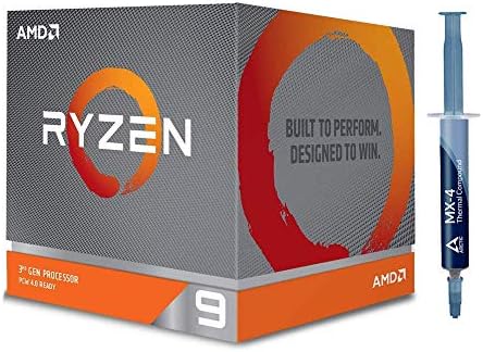 Özel Paket-AMD 100-100000023BOX Ryzen 9 3900X 12 çekirdekli, 24 Dişli Kilitli Masaüstü İşlemci Wraith Prizmalı LED Soğutucu