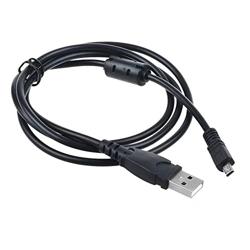 SupplySource Uyumlu 3ft USB Data Sync Kablosu Kablosu Kurşun Yedek Nikon Coolpix 5200 S710 Kamera için