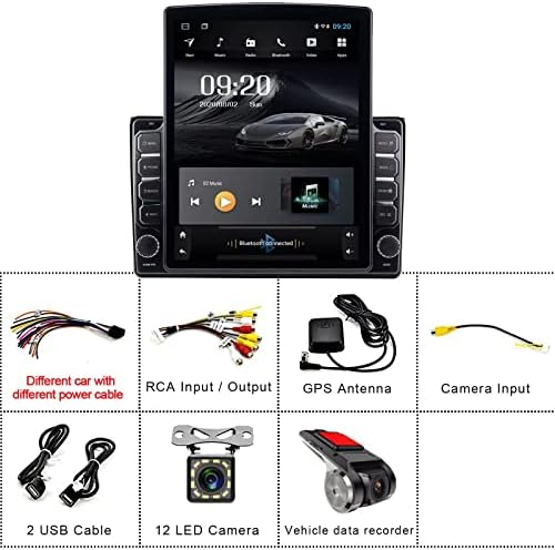 KiriNavi Araba Stereo Radyo Toyota Yaris XP90 2005-2012 ıçin Andriod 10 8 çekirdekli GPS Navigasyon Bluetooth ıle 9.7 ınç HD