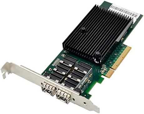 MEO PCIe X8 için Çift 10GbE SFP + Ethernet NIC Ağ Kartı PCI - E X8 için 10 Gigabit Fiber Ağ Kartı XL710 Yonga Seti 10000 Mbps