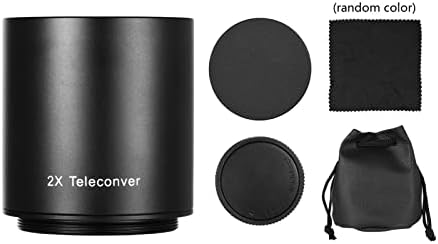 Jabey 2X Telekonvertör Lens Manuel Odak Dönüştürücü Lens için 650-1300mm 500mm 420-800mm Kamera T-Montaj Lensler