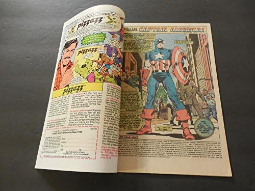 Kaptan Amerika 216 Aralık 1977 Tunç Çağı Marvel Çizgi Roman İnsan Meşalesi