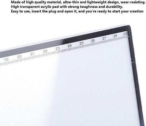 A4 LED sanat kurulu ışıklı çerçeve Izleme çizim masası Kurulu 3-Mode Karartma Ayrı Tipi 16.4 oz