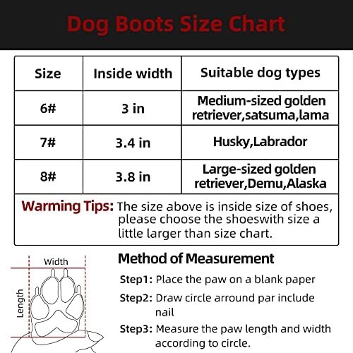 Weewooday 2 Takım 8 Adet Köpek Çizmeleri Yumuşak Köpek Ayakkabıları Kaymaz Taban Su Geçirmez Pet Pençe Koruyucuları Ayarlanabilir