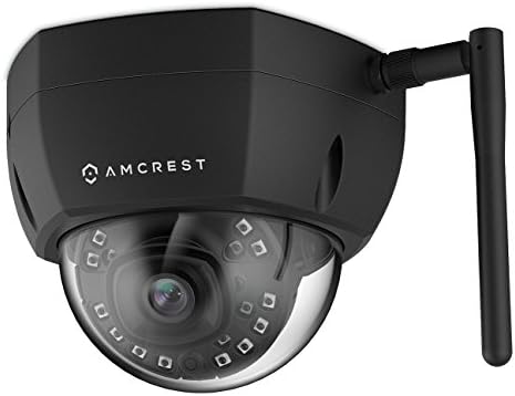 Amcrest ProHD Sabit Dış Mekan 4 Megapiksel (2688 x 1520P) Wi-Fi Vandal Dome IP Güvenlik Kamerası - IP67 Hava Koşullarına Dayanıklı,