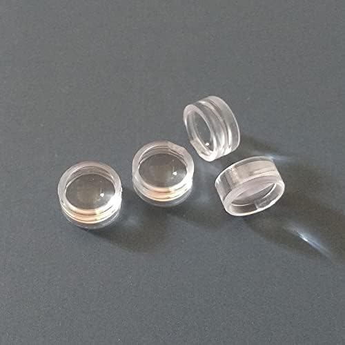 HJV-7 Odak Lensi için Optik Parça, Spot Lens, Temiz Yüzey, Boyut: 7X3. 3mm, Odak Uzaklığı: 6,8 mm, Malzemeler
