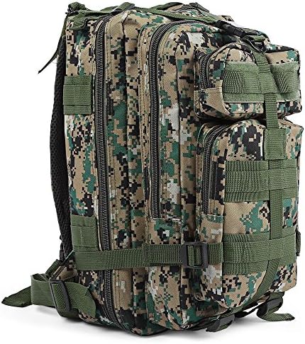 Kamp seyahat yürüyüş için 30L 3P taktik sırt çantası askeri Oxford spor çantası