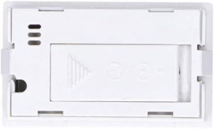YİUS Dijital Ekran Sıcaklık Ölçer ABS Çevre Kapalı Termometre Akıllı Ev için FY11001(Beyaz)
