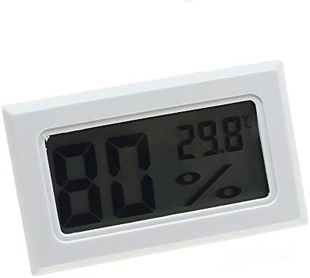 Loweryeah Mini Dijital Sıcaklık Nem Ölçer Ölçer Termometre Higrometre LCD Derece Santigrat (C) Ekran Kapalı