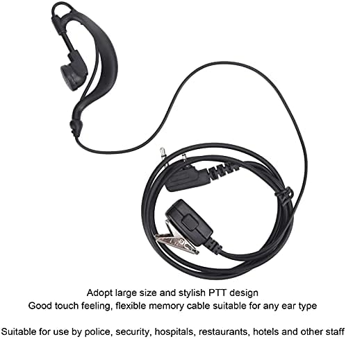 Voluxe Talkie Kulaklık, Talkie Kulaklık için 1 X Kulak Tıkacı ile Kulaklık 2 Yönlü Radyo Kulaklık