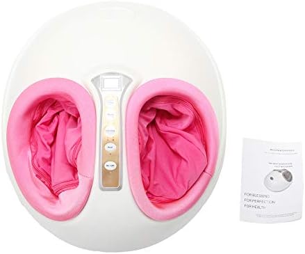 Isı haddeleme yoğurma LED ekran hava basıncı rahatlatıcı Shiatsu bacak ayak masajı 110 V ABD Plug Kırmızı