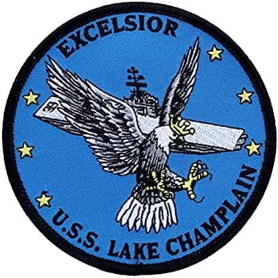 USS Lake Champlain EXCELSİOR (CV-39) Yaması-Dikmek