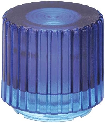 Dayton 30mm Plastik Düğme Kapağı, Işıklı, Her Biri Mavi 30mm Mavi 30G471-1