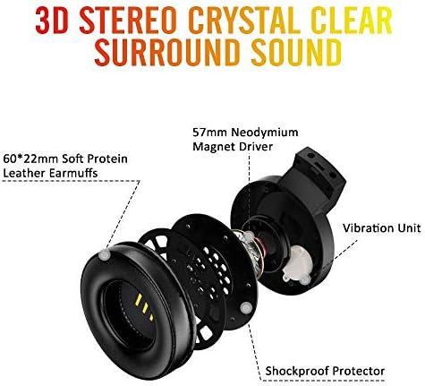 Oyun Kulaklığı, Prymax Oyun Kulaklıkları 360° Ayarlanabilir Gürültü Önleyici Mikrofonlu USB 7.1 Surround Ses Kulaklığı, Kristal