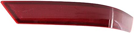 KYYET Arka Sağ Tampon Reflektör Kırmızı Lens ile Uyumlu Mercedes ML-Class ML320 ML350 ML550 2008-2011