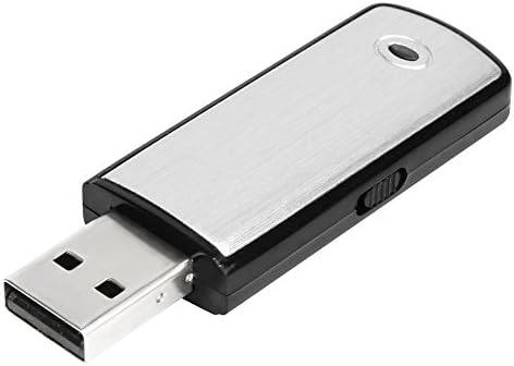 Lgsixe Ses Kaydedici USB Flash Sürücü 128Kbps 8gb Kayıt Sırasında Yanıp Sönen ışık Yok Windows ile Uyumlu, Mini Dinleme Cihazları