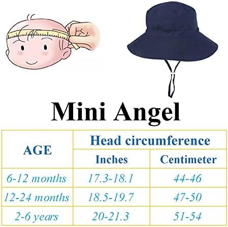 Bebek güneş şapkası Çocuklar Yaz UPF 50 + Güneş Koruma Plaj Geniş Ağız Yürümeye Başlayan Bebek Erkek Kız Kova Şapka 1/2 Adet