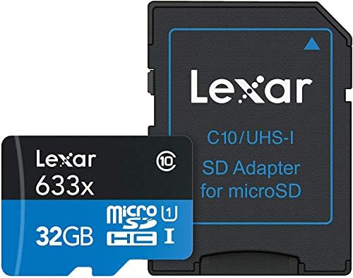 Lexar Yüksek Performanslı microSDHC 633x32 GB UHS-I w/USB 3.0 Okuyucu Flash Bellek Kartı (eski U3 versiyonu) LSDMI32GBBNL633R