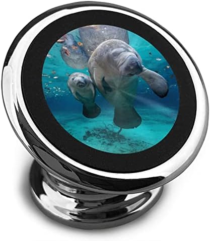 Okyanus Hayvan Manatee Manyetik araç tutucu, cep Telefonu Tutucu Tüm Cep Telefonları ile Uyumlu Araba Engelsiz mıknatıslı araç