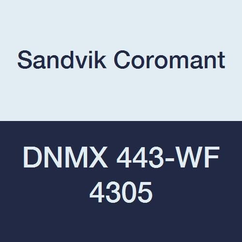 Sandvik Coromant, DNMX 443-WF 4305, Tornalama için T-Max P Kesici Uç, Karbür, Elmas 55°, Nötr Kesim, 4305 Kalite, Ti(C,N) +